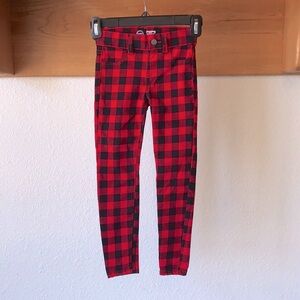 Wonder Nation Buffalo Plaid Jegging